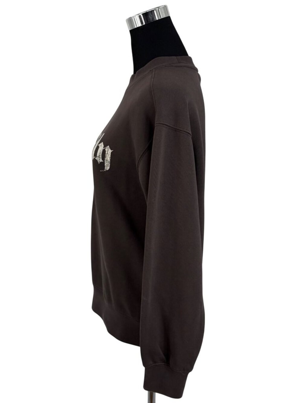 H&M Brown Beverly Hills Crewneck Graphic Pullover Sweatshirt | Gunge Streetwear - Picture 8 of 14